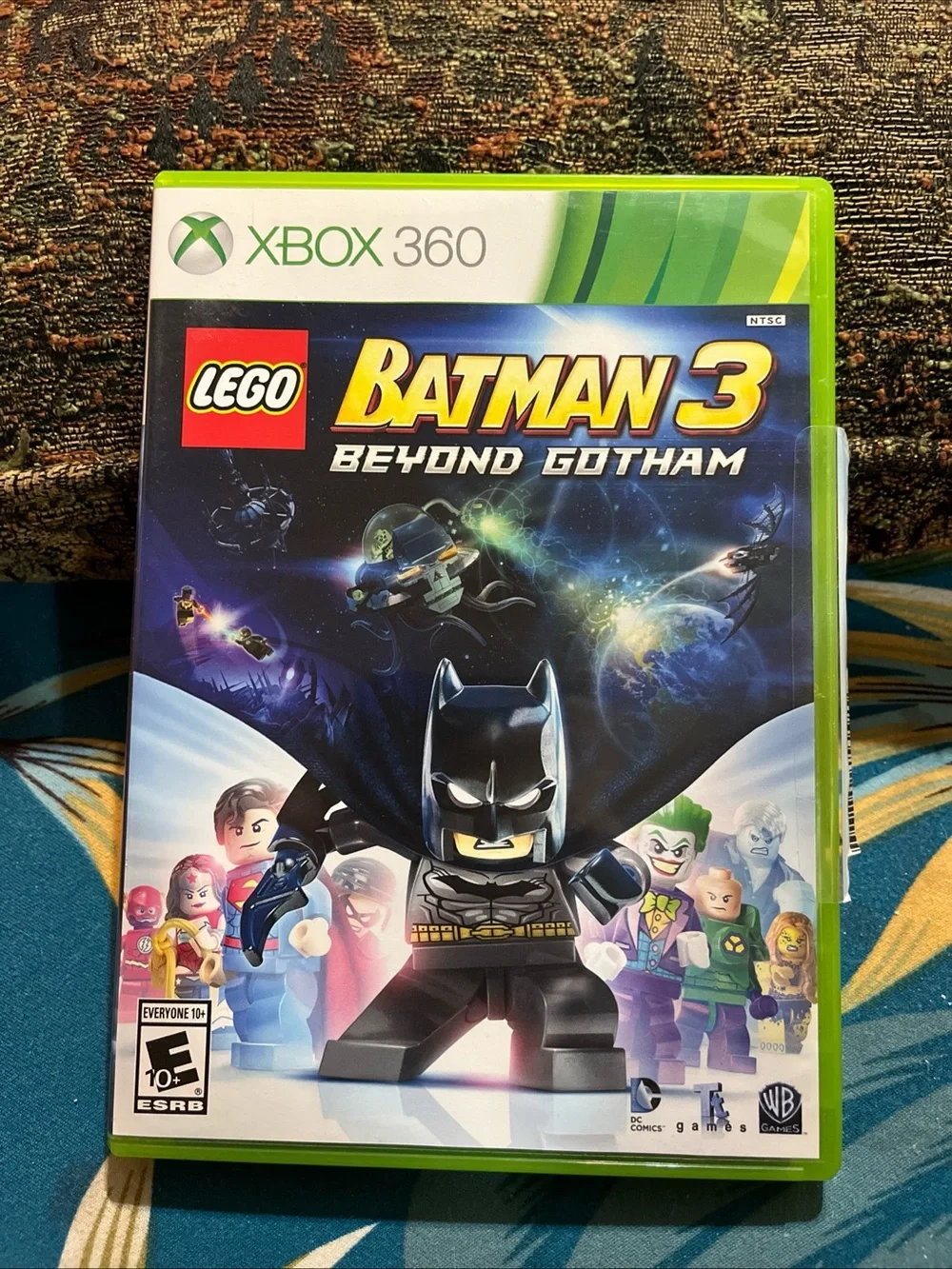 Microsoft Xbox 360 LEGO Batman 3 Beyond Gotham - Green Case